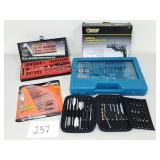 Drill, Bits & Ratchet Screwdriver Sets (No Ship)