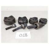 Greenlee Knockout Punch / Die Set - 2-1/2" to 4"