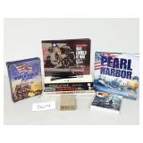 War / WWII Books, Artifacts Set, Bible (No Ship)