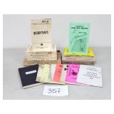 Military Manuals, Weapons Booklets, Survival, Etc.