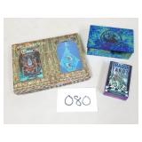 Dragon Tarot Cards and Glass Deck / Trinket Box