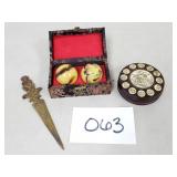 Zodiac Feng Shui Compass, Baoding Balls,...