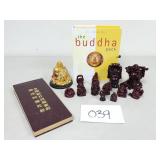 Buddha Pack, Sutra Fold-Out Book, Figurines