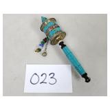 Tibetan Handheld Spinning Prayer Wheel