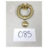 Celtic Torc Brass Door Knocker