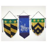 3 Medieval Style Flags / Banners (No Ship)