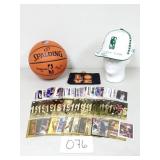 Basketball Cards, Ball, Signed Hat,...(No Ship)