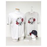 New Mitchell & Ness Blazers Denim Hat + 2 Shirts