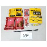 Milwaukee and Dewalt Drill Bits