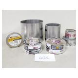 Aluminum Metal Flashing Rolls & Foil Tape (No Ship