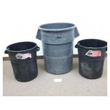 20 and 55 Gallon Trash Cans (No Ship)