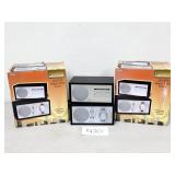 3 Emerson AM / FM Stereo Table Radios (No Ship)