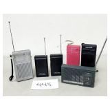 Vintage Transistor Radios / AM FM Receivers