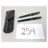 2 Waterman Ballpoint Pens