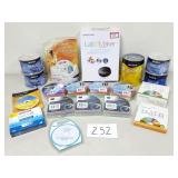 Blank DVDs, Disc Holders, Label Maker,...(No Ship)