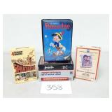Betamax Beta Tapes - Pinocchio, Apocalypse Now,...