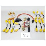 Short Extension Cords and Adapter Plugs