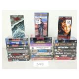 Sealed VHS Tapes Lot