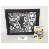 Metallica Caricature Art and Funko Pop (No Ship)
