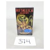 Sealed Metallica Some Kind of Monster VHS Tape