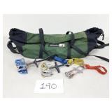 Climbing Cams and Metolius Rope Bag