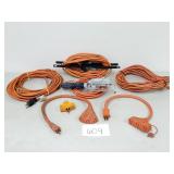 Extension Cords and Drop Work Light (No Ship)