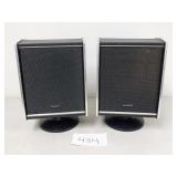 Vintage Retro Panasonic Speakers Pair (No Ship)