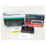 Automotive Stereo Cassette Players & Equalizer