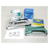 2 Vintage Swingline Staplers / Staple Guns