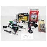 Soldering Gun, Irons, Woodburner, Accessories