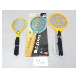 3 Electric Handheld Bug Zappers (No Ship)