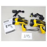 2 Stanley Fatmax LED Rechargeable Flashlights
