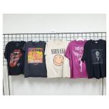 Rock and Heavy Metal Band / Concert Tour Shirts