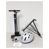Bike Helmet and Acccessories (No Ship)
