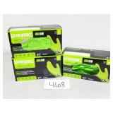 Gloveworks Green Nitrile Disposable Gloves