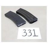 (2) 30-Round Metal Rifle Magazines