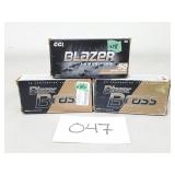 CCI Blazer 9mm Luger Ammo - 103 Rounds (No Ship)