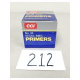 CCI No. 35 50 Cal BMG Primers (No Ship)