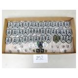 Wolf Patches, Lapel Pins and Stickers