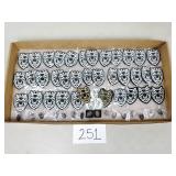 Wolf Patches, Lapel Pins and Stickers