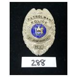 Police Patrolman Badge - Collectible / Obsolete