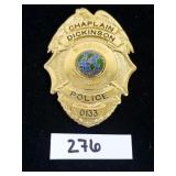 Police Chaplain Millennium Badge - Obsolete