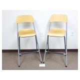 2 IKEA Franklin Folding Bar Stools (No Ship)
