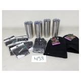 5.11 Tactical Knit Beanie Hats + Gaiters, Tumblers