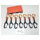 7 Black Diamond FreeWire Quickdraw Carabiners