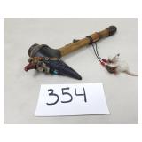 Native American Style Peace Pipe