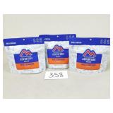 3 Mountain House Adventure Meals - Rice & Chicken