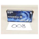 Federal 30-30 WIN Ammo - 20 Rounds (No Ship)