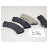 3 Metal 7.62x39 AK Rifle Magazines