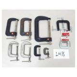 C-Clamps and 3-Way Edge Clamp